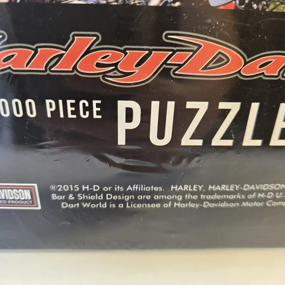 Harley Davidson Bike Lot  Collectors Edition 1000 Piece Puzzle New Sealed 2015